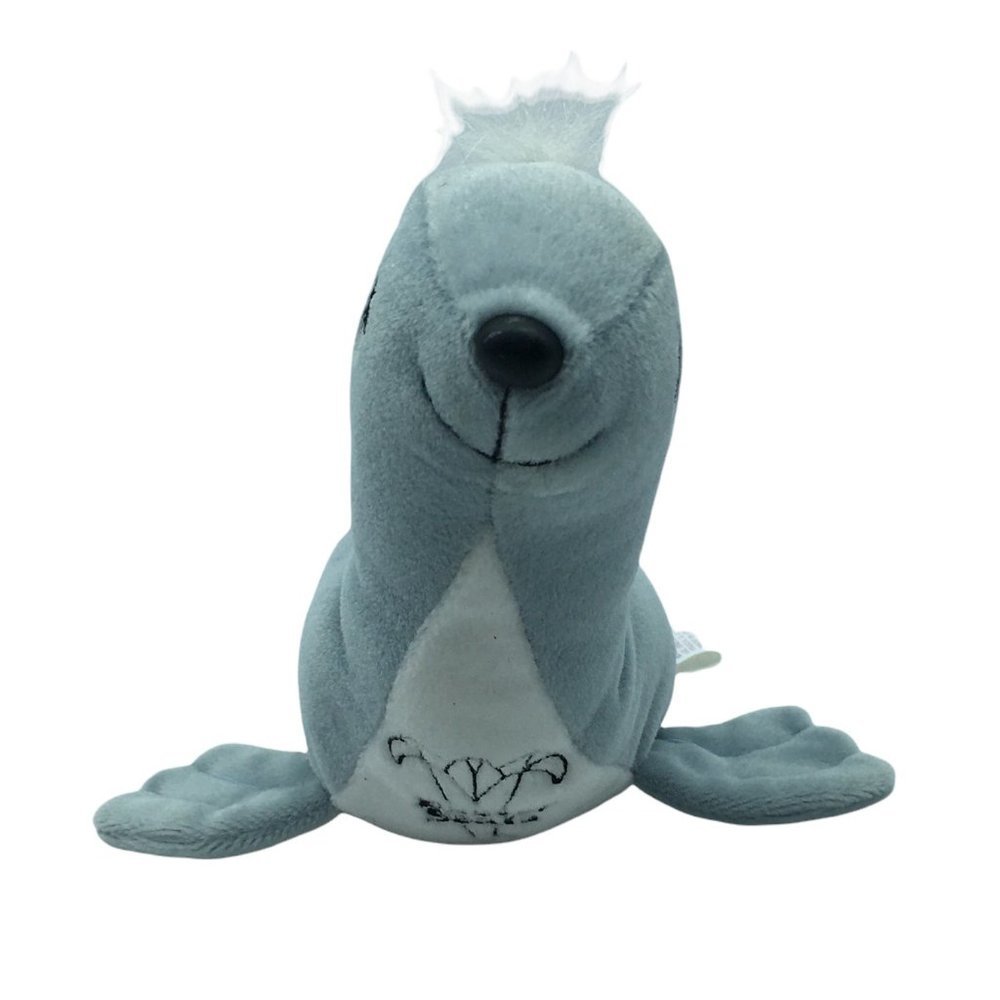Vintage Precious Moments Tender Tails Easter Seals Seal Plush 1999 Limited 5"x8"